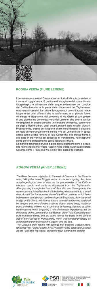 Roggia Versa ovvero il Lemene